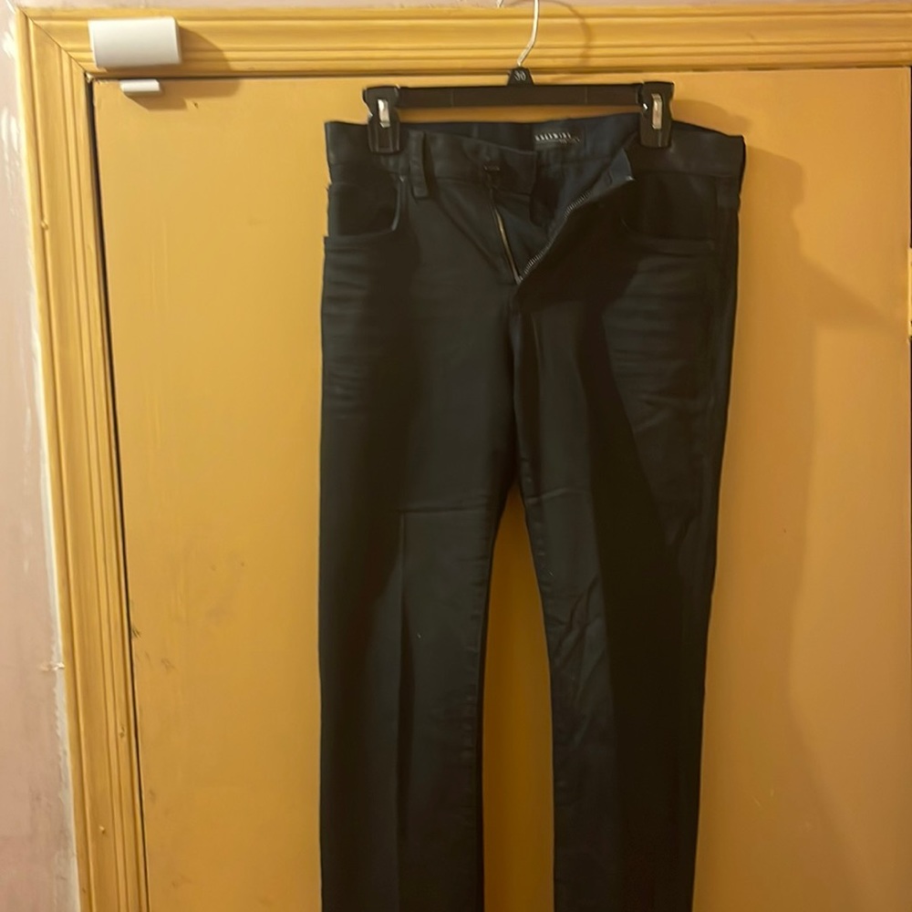 Grey wire black denim jeans,30/32, slim fit